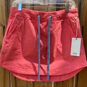 Dylan Los Angeles NWT Coral Cotton Mini Skirt | 4